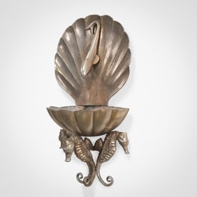 Aluminum Seahorse Fountain