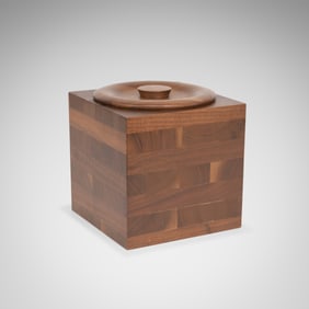 Walnut Ice Bucket