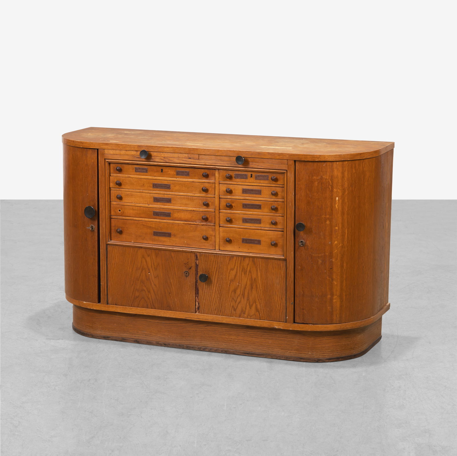 Oak Specimen Cabinet (1 of 13)