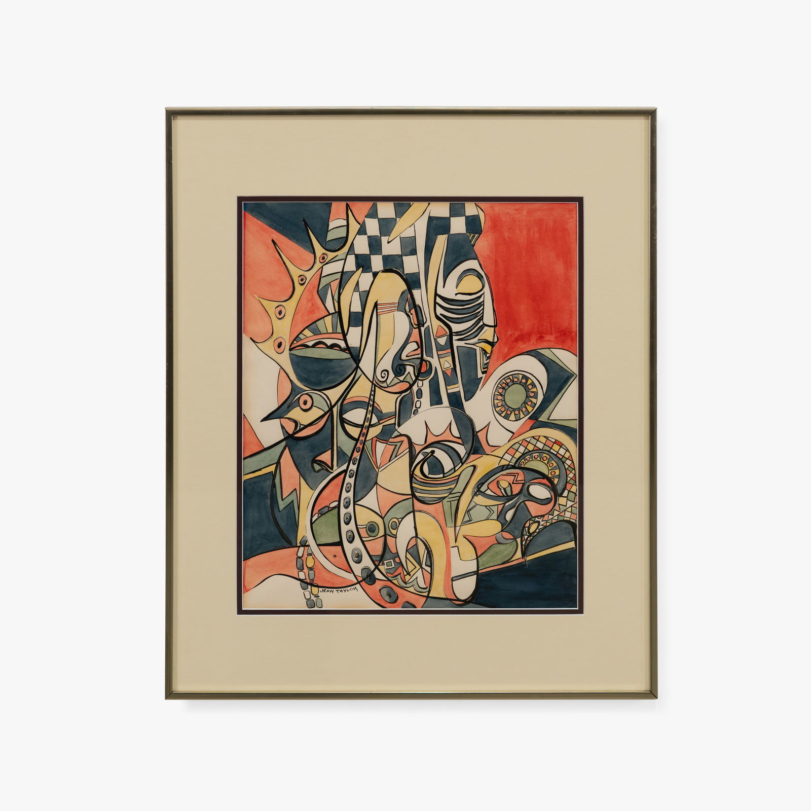 Jean Taylor - Abstract Watercolor (1 of 4)