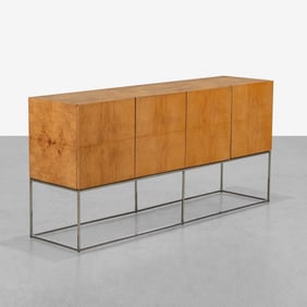 Milo Baughman - Burl Credenza