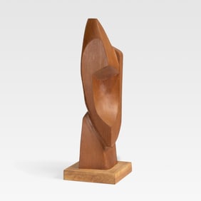 Abstract Wood Sculpture