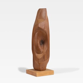 Abstract Wooden Sculpture
