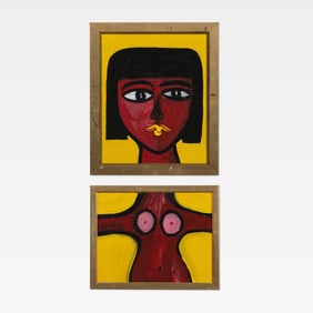 Thomas Pulgini - Oil on Board