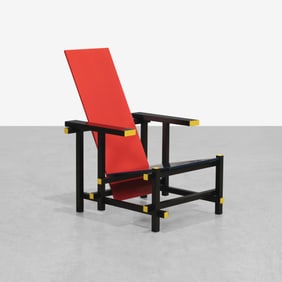 Gerrit Rietveld (After) - Red Blue Chair