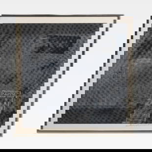 Robert Rauschenberg - Silkscreen: A silkscreen on paper by Robert Rauschenberg, 'Surface Series #51' from 'Currents'. Pencil signed, numbered (Printer's Proof 1/3) and dated 1970. Dimensions listed are for the frame. Sight - 35 x 35.
