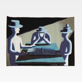 Mark Kostabi - Wool Rug