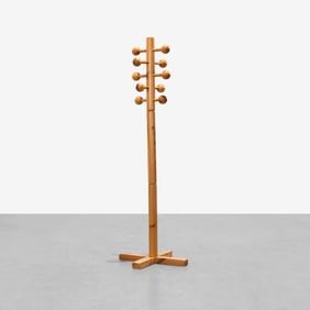 Modernist Pine Coat Rack
