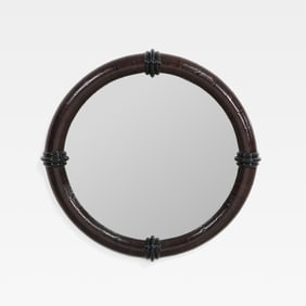 Karl Springer (After) - Snakeskin Mirror