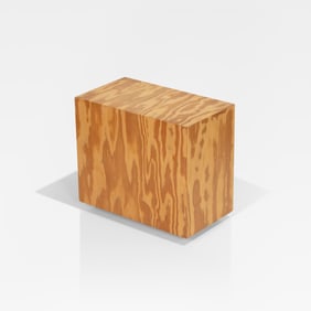 Constructivist Pine Drink Table
