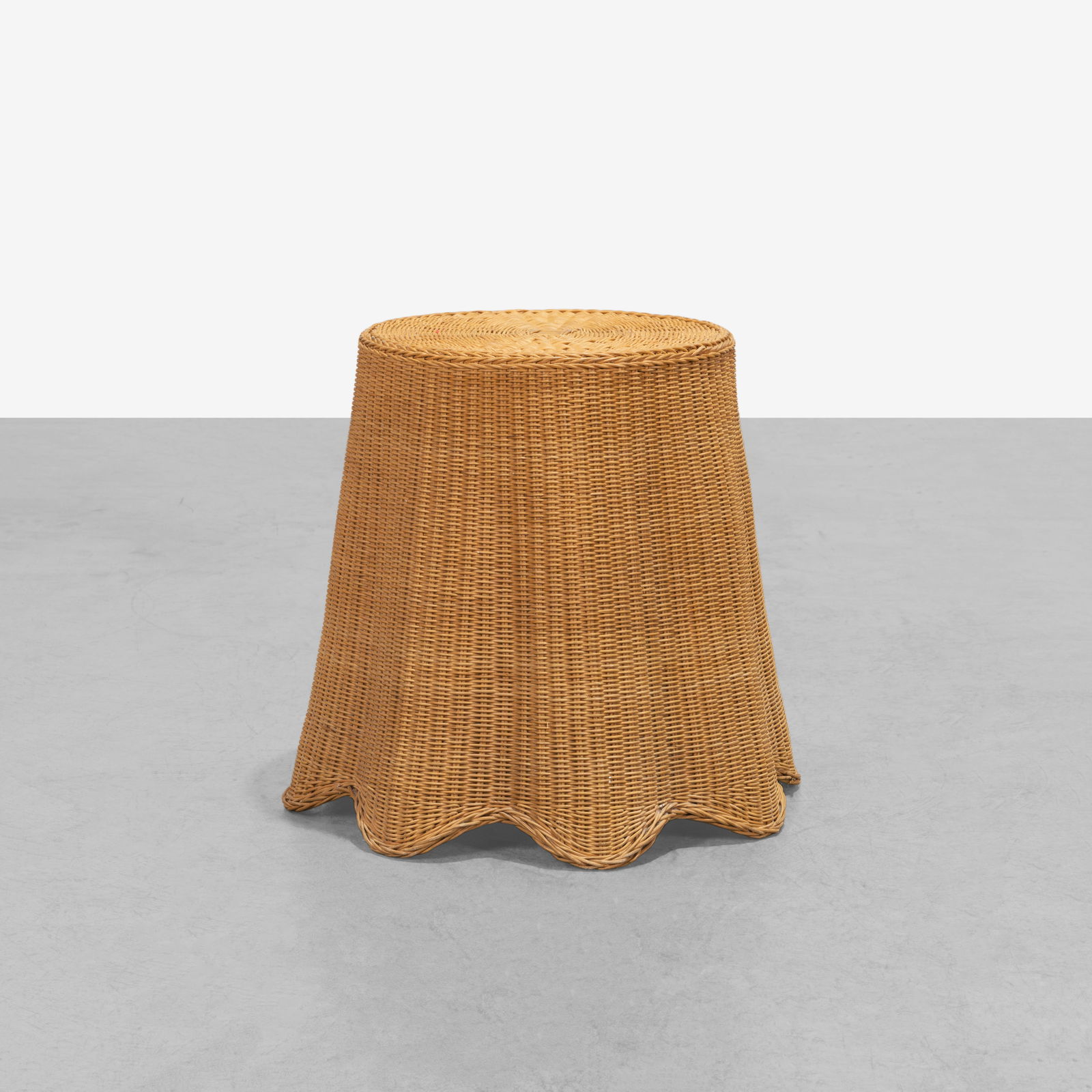 Trompe L'oeil Wicker Table (1 of 4)