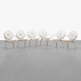 Francois Carre (Attr.) - Iron Patio Chairs