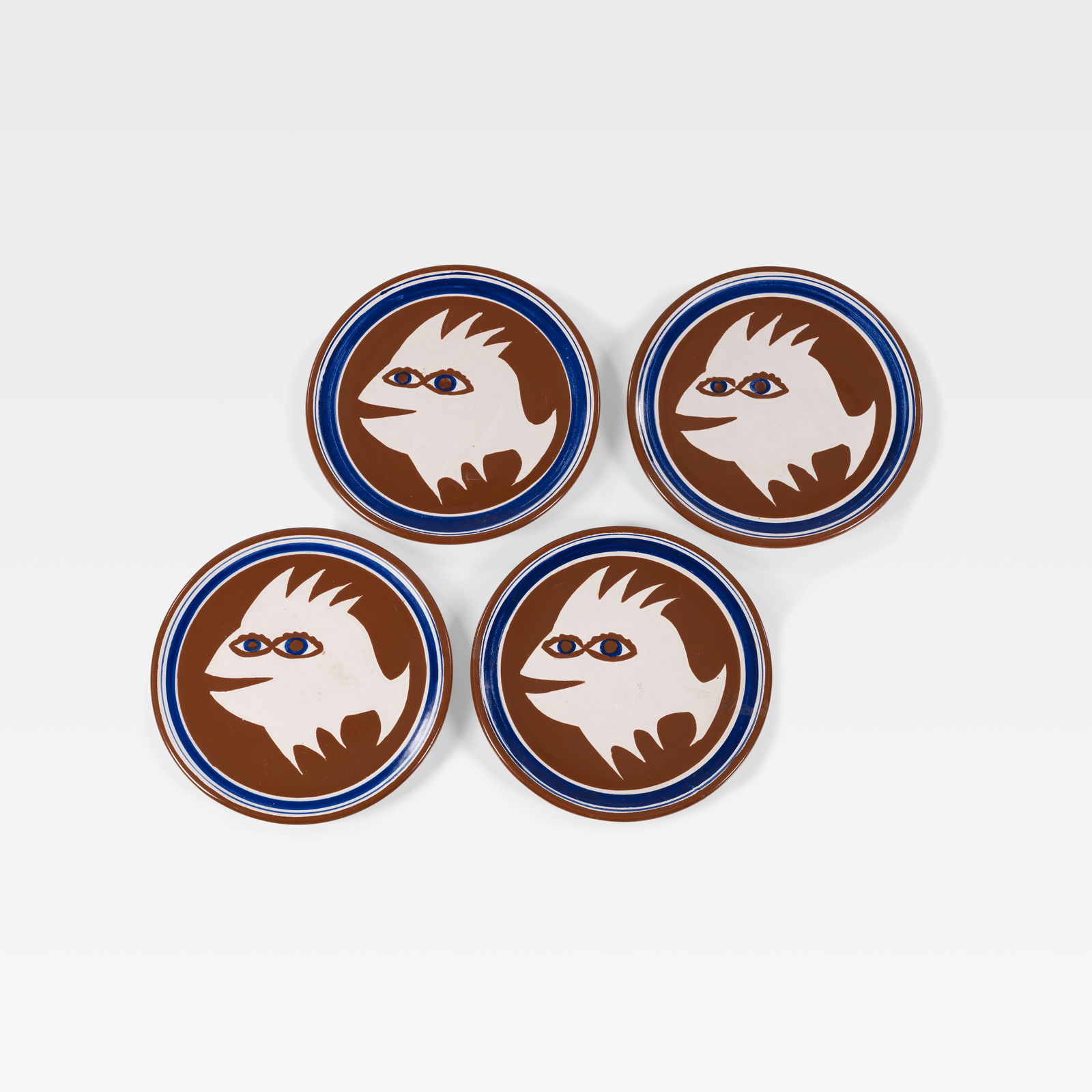 Italian Stoneware Wall Plates (1 of 6)