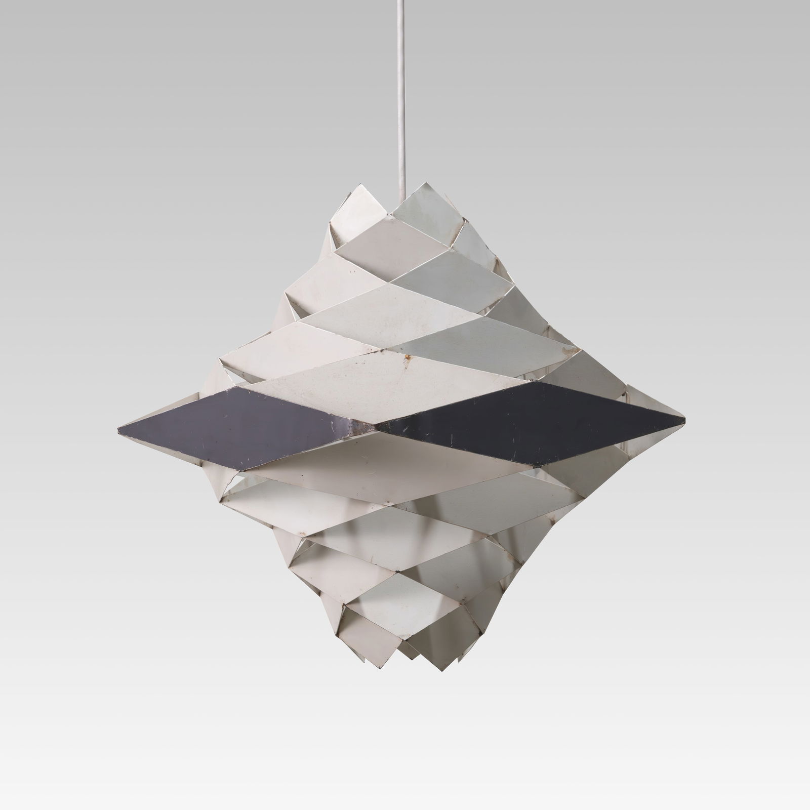 Preben Dahl - Symphony Pendant: A vintage 'Symphony' pendant fixture by Preben Dahl. All measurements are in inches. Height x Width x Depth