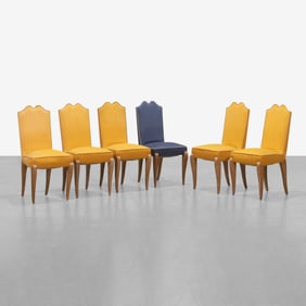 French Oak Dining Chairs