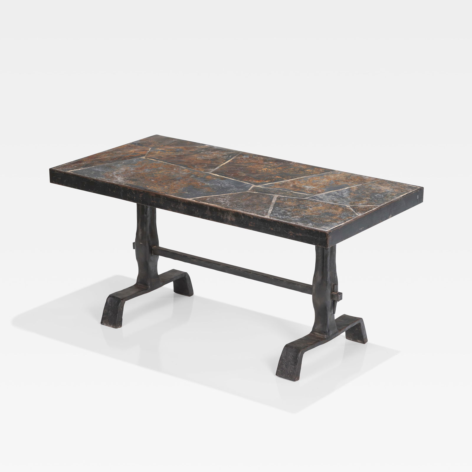 French Slate & Iron Table (1 of 8)