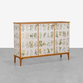 Swedish Flora Cabinet
