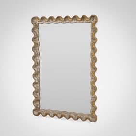 Scalloped Italian Mirror
