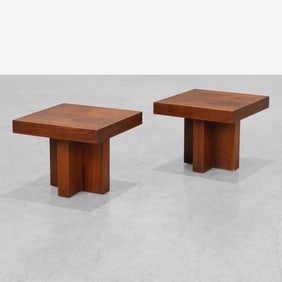 Milo Baughman - Cruciform Tables