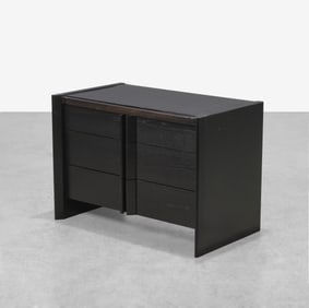 Custom Ebonized Oak Chest