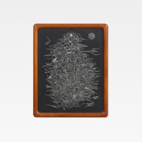 Chris Mendoza - Carved Masonite
