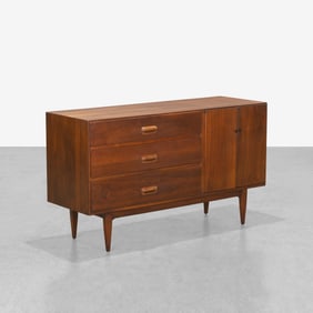Conant Ball - Walnut Credenza