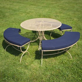 Woodard - Table & Benches