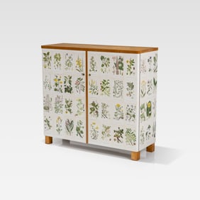 Swedish Flora Cabinet