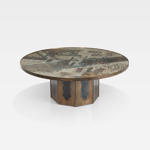 Vintage Tavolo Tondara Resin Table By Vico Magistretti