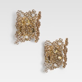 Ernst Palme - Crystal Sconces