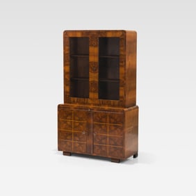 Continental Art Deco Cabinet