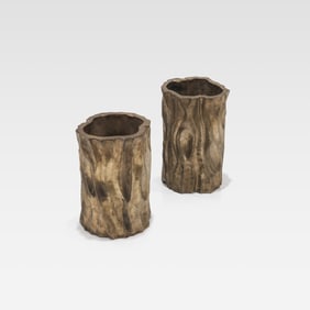 Robert Kuo - Faux Bois Pots