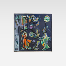 Wafta Midani - Abstract Painting