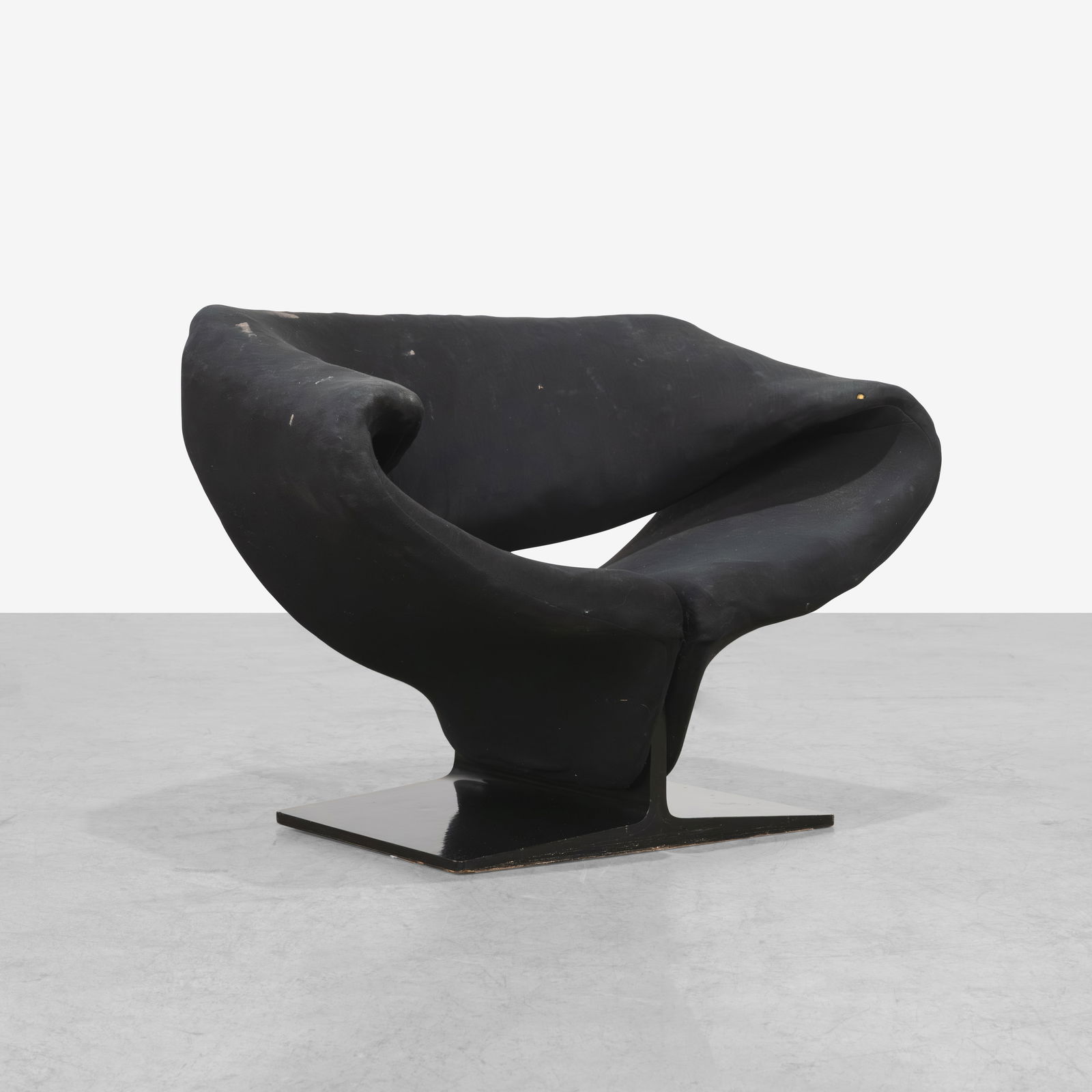 Pierre Paulin - Ribbon Chair: A vintage 'Ribbon' chair by Pierre Paulin. All measurements are Height x Width x Depth.