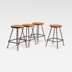 Chain Link Stools