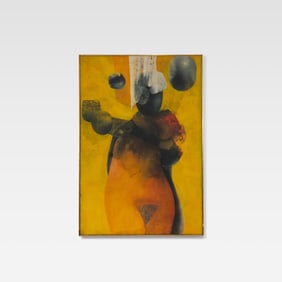 George Dworzen - Abstract Figural Painting