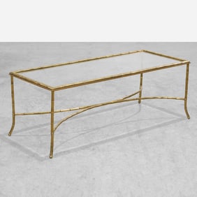 Maison Bagues (After) - Brass Coffee Table