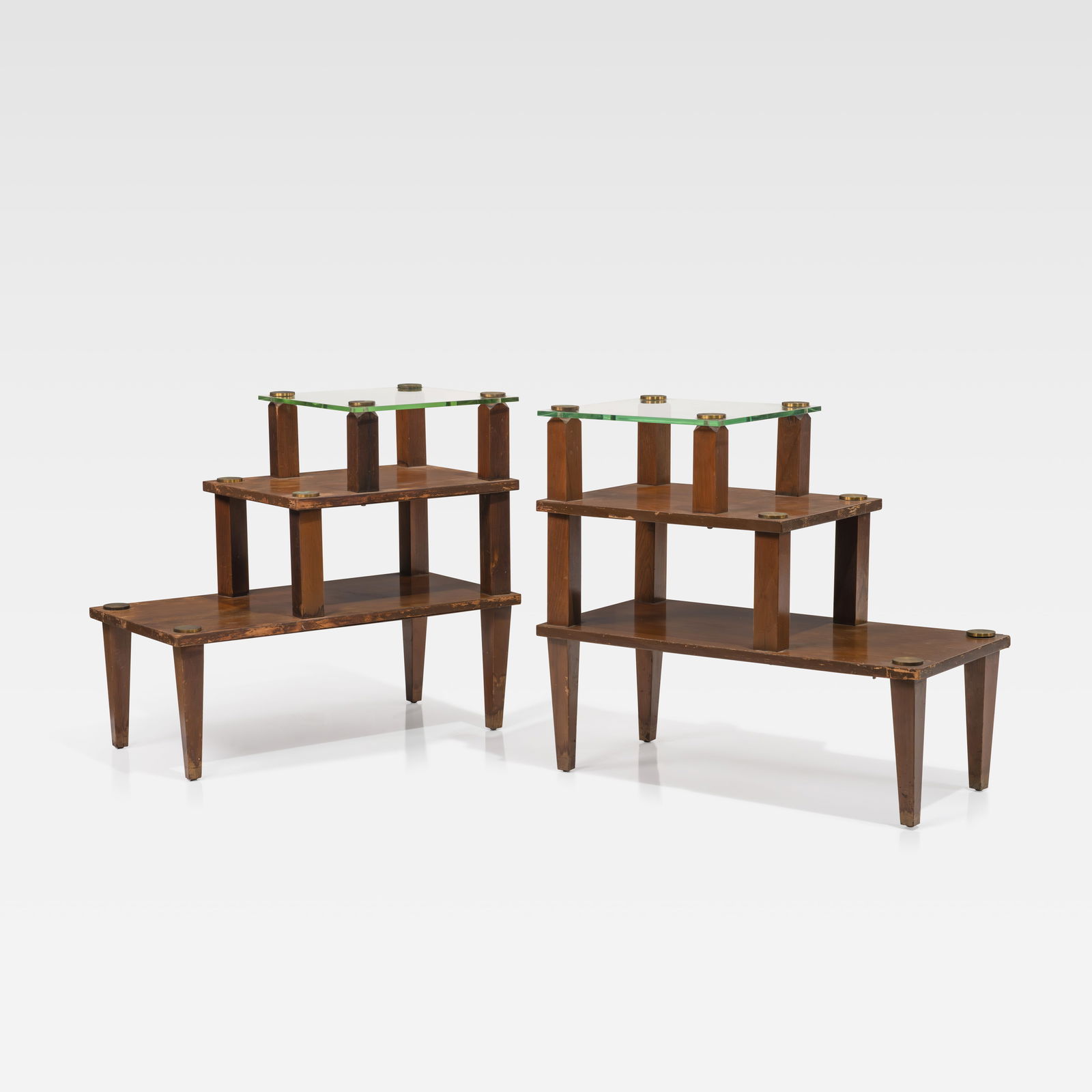 Art Deco Stepped End Tables (1 of 7)