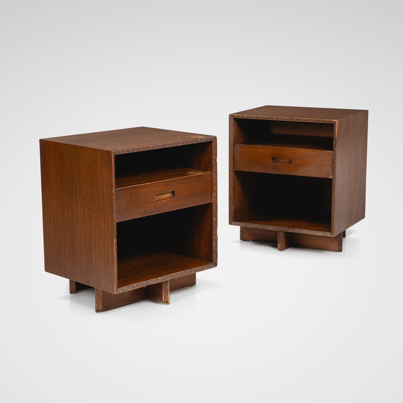 Frank Lloyd Wright - Taliesin Nightstands (1 of 11)