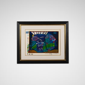 Friedensreich Hundertwasser - Serigraph