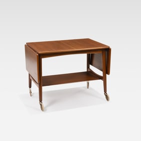 Hans Wegner - Drop Leaf Trolley