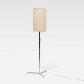 Modernist Chrome Floor Lamp