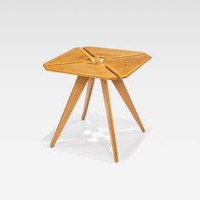 Contemporary Oak Side Table