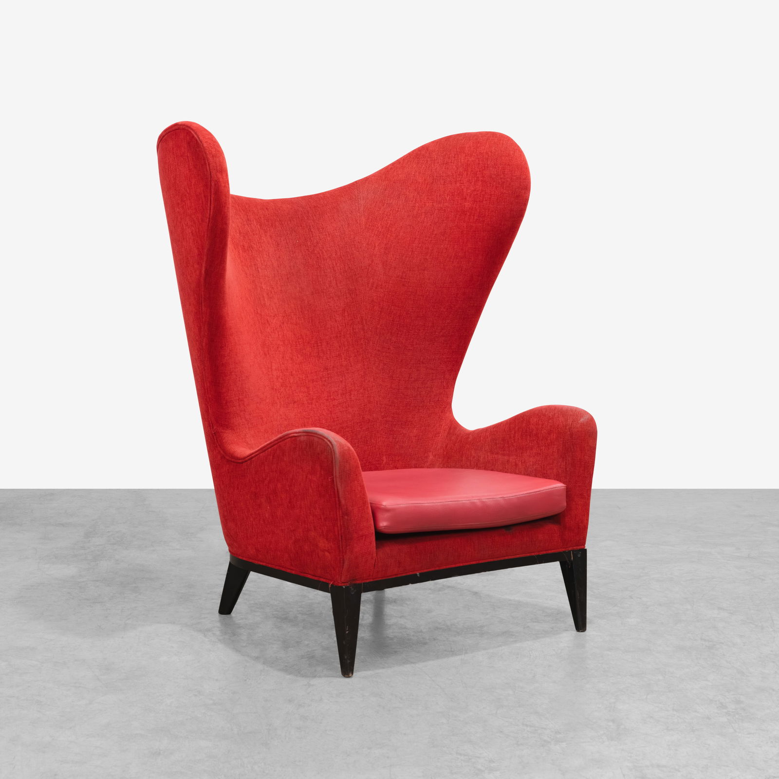 Vintage Wingback Lounge Chair (1 of 6)