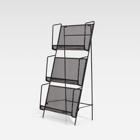 Metal Magazine Rack