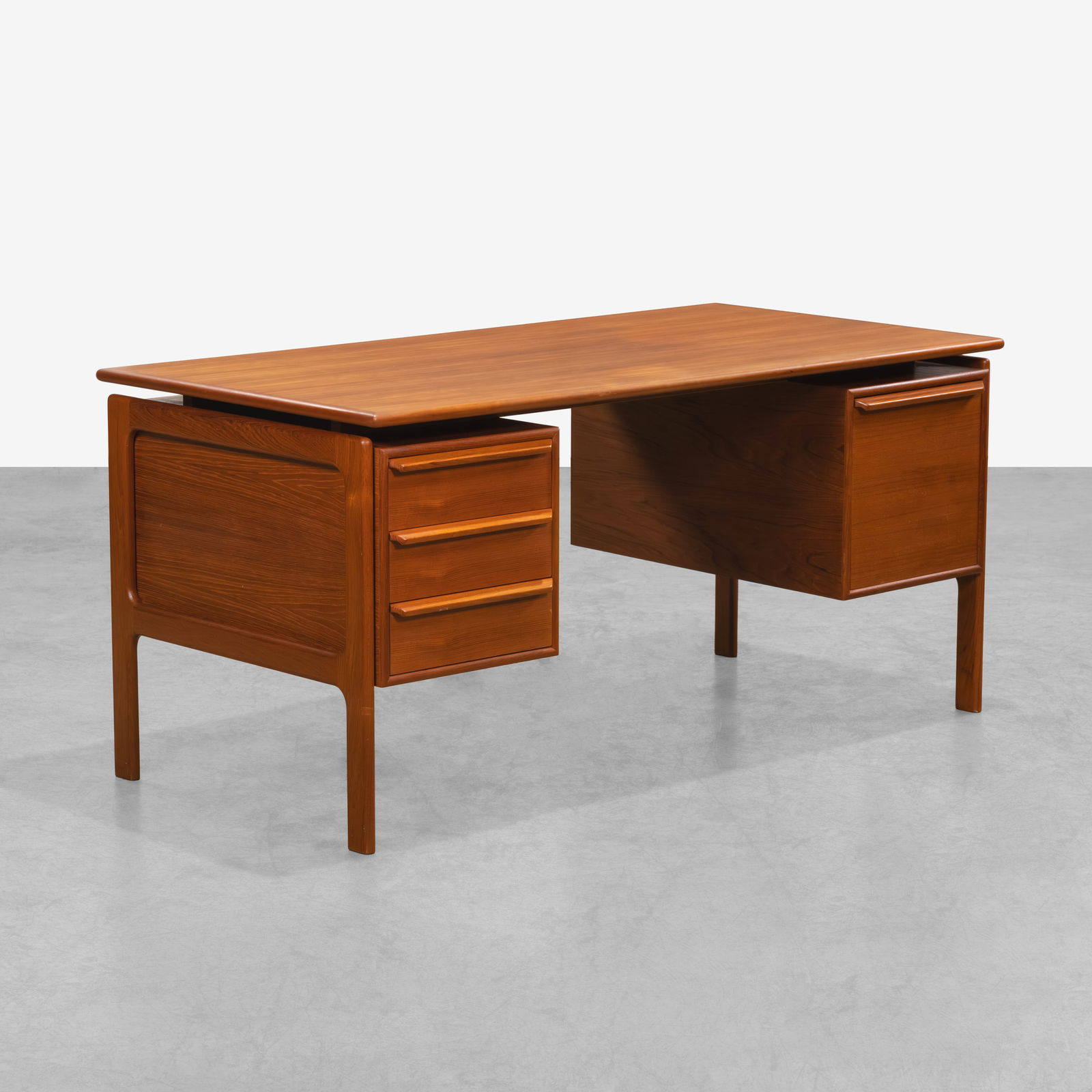 Danish Teak Desk (1 of 7)