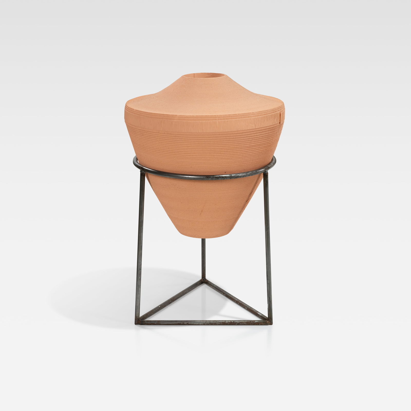 Cardboard Vase on Stand (1 of 4)