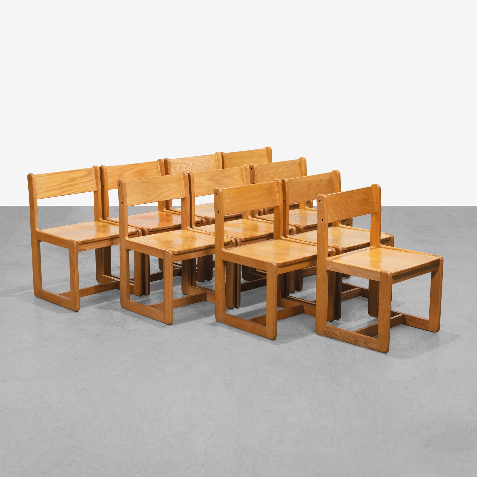 Contemporary Oak Chairs (1 of 5)