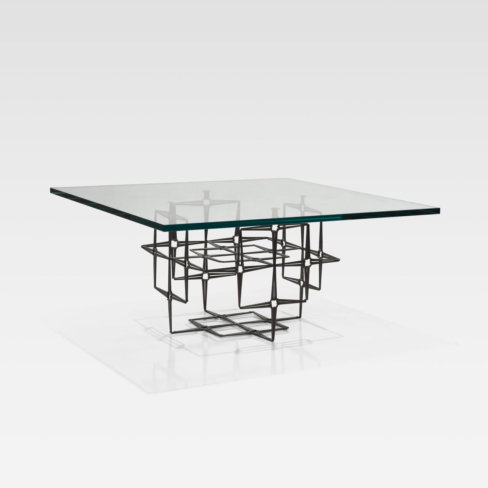 Nail Art Coffee Table: A nail art coffee table. All measurements are in inches. Height x Width x Depth