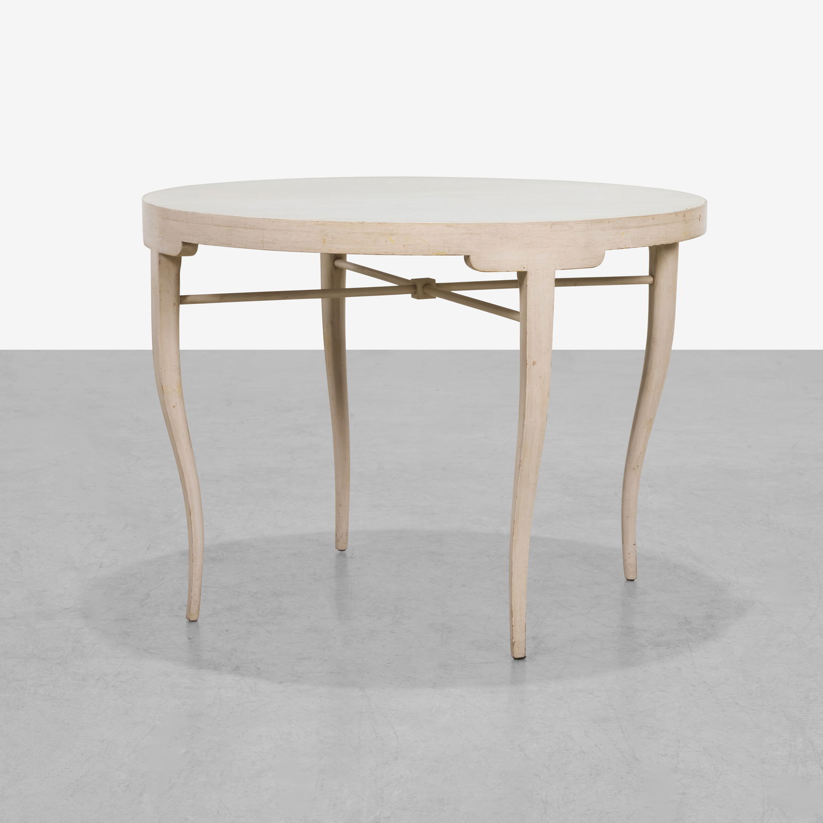Tommi Parzinger (Attr.) - Center Table: A vintage center table attributed to Tommi Parzinger. All measurements are in inches. Height x Width x Depth